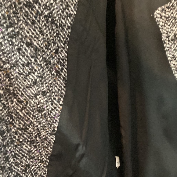 Vintage 80-90’s Wool Leather Coat Size M - Picture 8 of 14